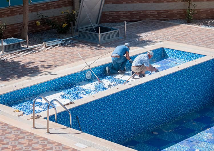 Reparación de piscinas en Madrid